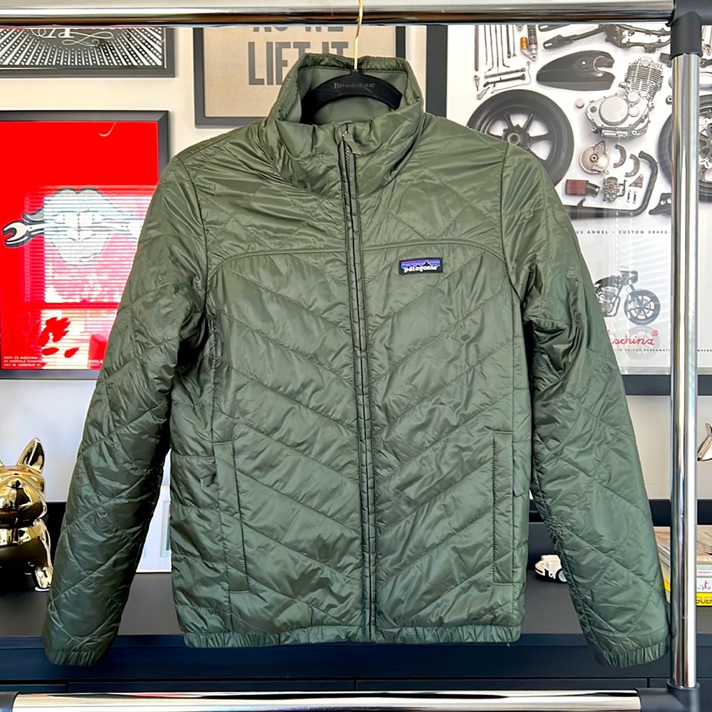 Patagonia Lightweight Radalie Bomber Jacket XS Basin Green